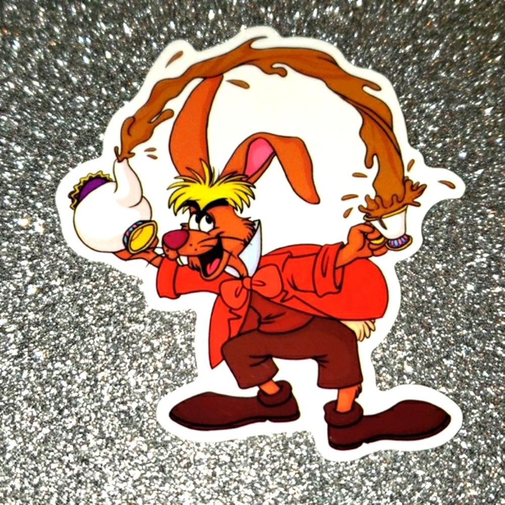 10/$10 ALICE IN WONDERLAND waterproof Sticker